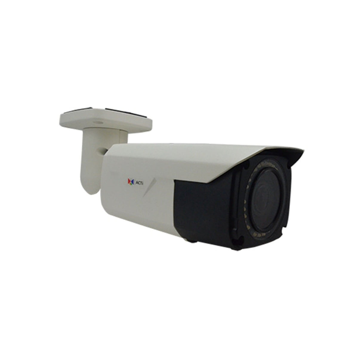 ACTi A44 | 12 Megapixel Face, People and Car Detection Zoom Bullet Camera with Day/Night, Adaptive IR, Extreme WDR, SLLS, 3x Zoom Lens