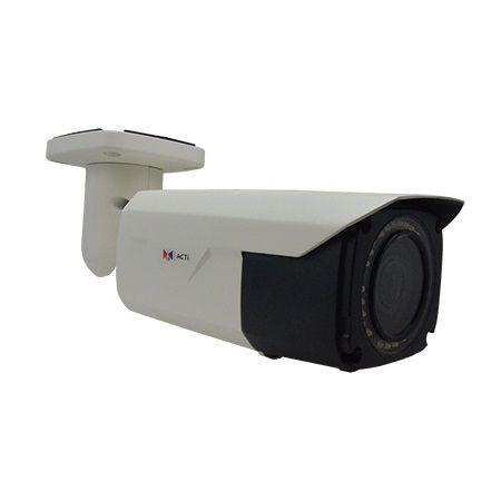 ACTi A48 | 2 Megapixel Face, People and Car Detection Zoom Bullet Camera with Day/Night, Adaptive IR, Extreme WDR, ELLS, 10x Zoom Lens
