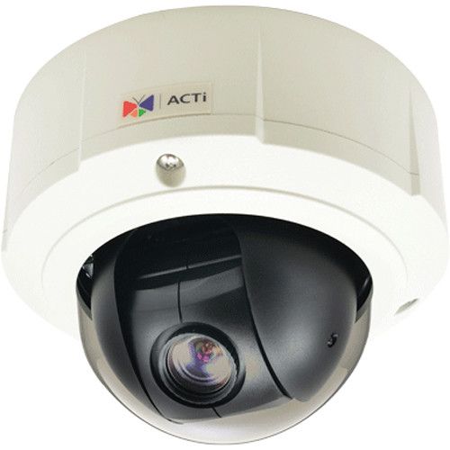 ACTi B910 | 4 Megapixel Outdoor Mini PTZ Camera with Day/Night, Basic WDR, 10x Zoom Lens