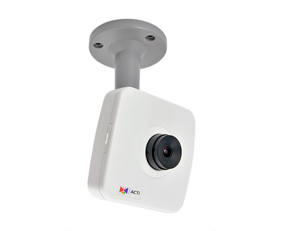 ACTi E14 | 10 Megapixel Cube Camera with Basic WDR, 3.6mm Fixed Lens