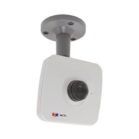 ACTi E17 | 3 Megapixel Indoor Cube Camera with Extreme WDR, SLLS, 2.8mm Lens, Built-in Microphone
