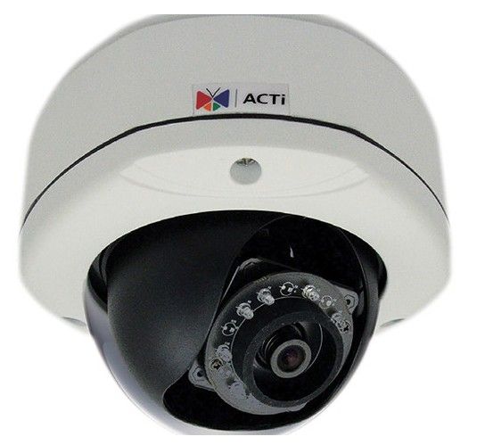 ACTi E74A | 3 Megapixel Outdoor Dome Camera with Day/Night, Adaptive IR, Superior WDR, 2.93mm Fixed Lens