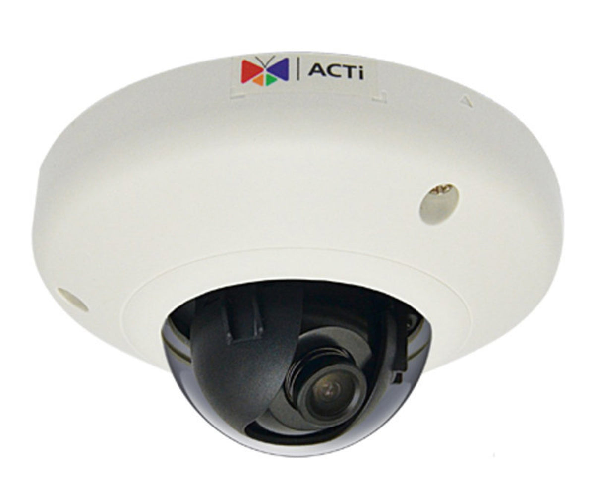 ACTi E91 | 1 Megapixel Indoor Mini Dome Camera with Basic WDR, 2.93mm Fixed Lens
