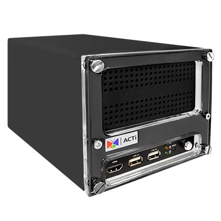 ACTi ENR-221P | 9-Channel Desktop Standalone NVR with 8-port PoE Connectors