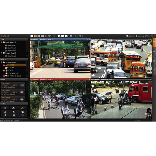 ACTi LNVR3001 | 1-Channel NVR 3 Enterprise License for Camera/Video Encoder