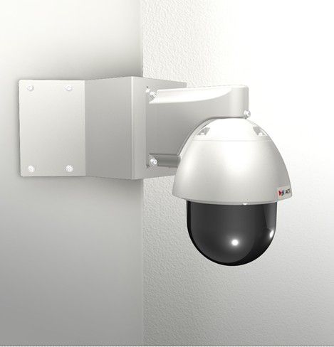 ACTi SMAX-0225 | Corner Mount with PTZ Wall Mount for Outdoor PTZ/Speed Dome Cameras