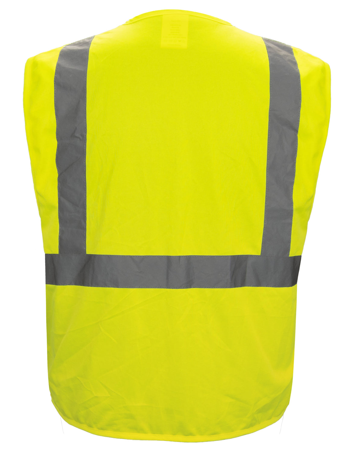 Actuvate ACTU11568 | Type R Class 2 Solid Traffic Vest High-Visbility Yellow, Small/Medium