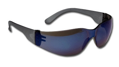 Actuvate ACTU59147 | Dakota Safety Glasses Blue Frame, Blue Mirror Anti-Scratch Lens