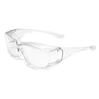 Actuvate ACTU59779 | OTG Safety Glasses Clear Frame, Clear Anti-Fog Lens