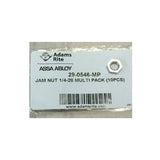 Adams Rite Manufacturing 29-0546-MP | Jam Nut 1/4-28 Multi Pack 10 PCS