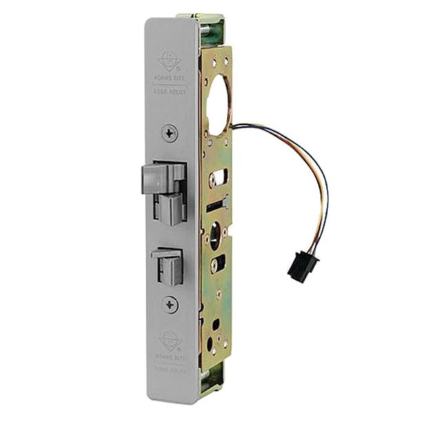 Adams Rite Manufacturing 4300-40-101-628 | Steel Hawk Latch Electrified Lock for Flat Surface Mount Strike in Clear