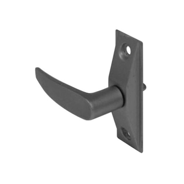 Adams Rite Manufacturing 4560-601-119 | Door Deadlatch Handle, Lever, Right Hand/Right Hand Reverse, Black Anodized