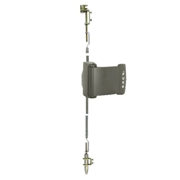 Adams Rite Manufacturing 4781-021-313 | Aluminum Door Deadlatches Dark Bronze Anodized Aluminum