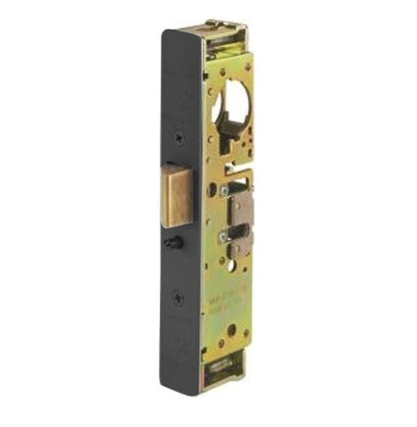 Adams Rite Manufacturing 4900-35-101-335 | Heavy Duty Deadlatch with Standard Faceplate in Black