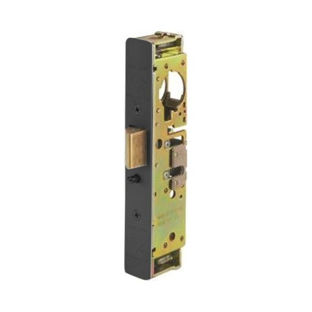 Adams Rite Manufacturing 4900-45-201-335 | Heavy Duty Deadlatch with Standard Faceplate in Black