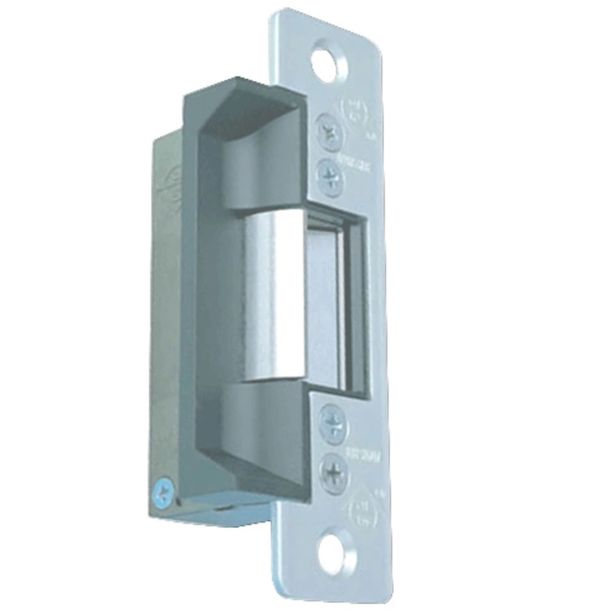 Adams Rite Manufacturing 7160-510-626-00 | Electric Strike 24VDC Standard / Fail-Secure in Satin Chrome, 1-1/16 Inch or Less