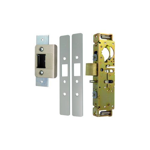 Adams Rite Manufacturing 4900-26-201-628 | Heavy Duty Deadlatch with Standard Faceplate in Clear