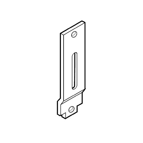 Adams Rite Manufacturing 91-0966 | Lock and Latch Mounting Tab Kit, Universal, for Bevelled Door