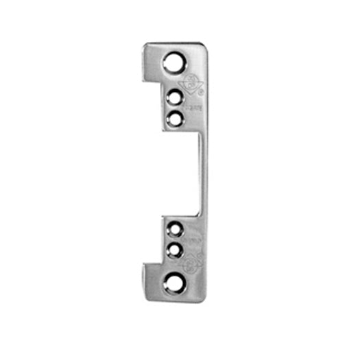 Adams Rite Manufacturing FPK01-628 | Door Electric Strike Faceplate Kit, Radius, 1-1/4" X 4-7/8", Clear Anodized