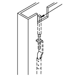 Adams Rite Manufacturing 26-0094 | Exit Device Upper Bolt for 8500/8600/8675 Series Exit Device