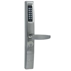 Adams Rite Manufacturing 3090-02-626 | Door Deadlatch Keyless Entry Control Device, Satin Chrome