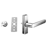 Adams Rite Manufacturing 4568-501-130 | Eurostyle Deadlatch Straight Handle, Satin Aluminium
