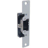 Adams Rite Manufacturing 7430-628 | Door Electric Strike, Fail Safe/Fail Secure, 12/24 Volt Ac/Dc, Clear Anodized, With 6-7/8" Flat Faceplate