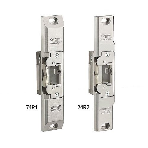 Adams Rite Manufacturing 74R1-130 | Ultra line Electric Strike for Rim Exit Devices, Satin Aluminium