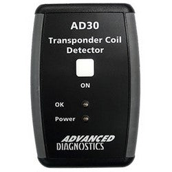 Advanced Diagnostics Usa AD30 | Transponder Coil Detector PP3/9 Volt Battery with LED, for Vehicle