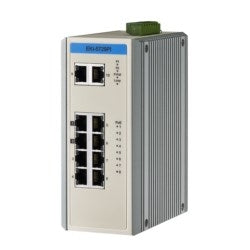 Advantech EKI-5729PI-AE | 8-Port 10/100/1000Mbps PoE Industrial Ethernet Switch with 2 Gigabit Ports