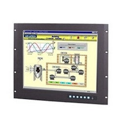 Advantech FPM-3191G-R3BE | 9U Rackmount 19" SXGA Industrial Monitor with Resistive Touchscreen, VGA and DVI