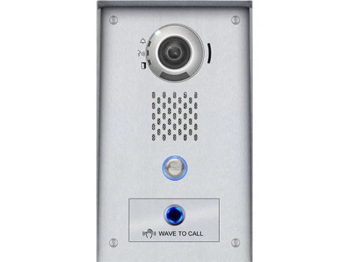 Aiphone Systems IX-DVF-HW | IP Video Door Station with Hand Wave Call Sensor and Surface Mount Box