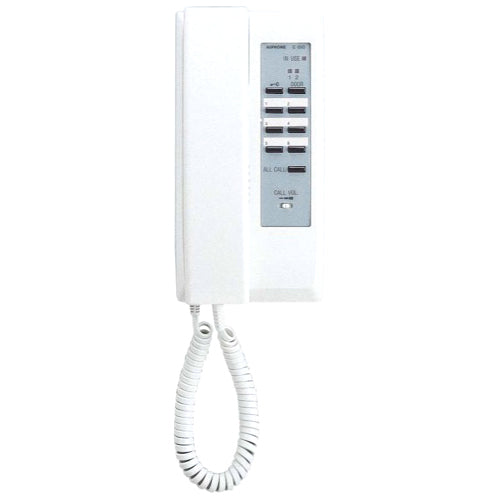 Aiphone IE-8MD Selective Call Main Handset For 2 Doors, Up To 6 Rooms