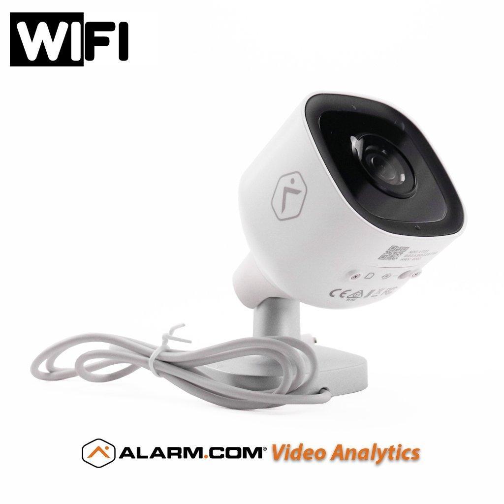 Alarm.Com ADC-V723X | Outdoor Video Camera, HDR, Night Vision, Wide Field of View, Wi-Fi