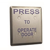Alarm Controls JP3-5 | Pneumatic Time Delay Press to Operate Door Jumbo Push Plate