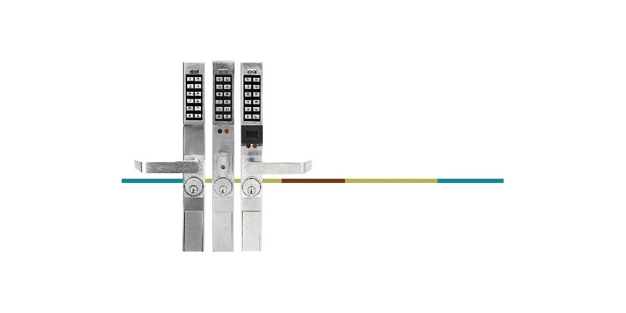 Alarm Lock DL1200/10B1 | Electric Door Lock, Function, Narrow Stile Mortise Latch, Intermittent-Duty, Schlage C Keyway