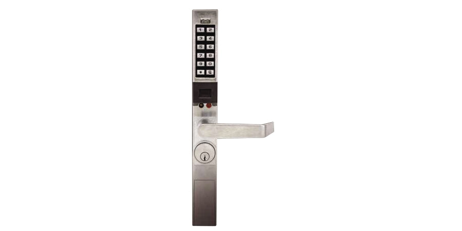 Alarm Lock PDL1300/26D1 | Electric Door Lock, Function, Narrow Stile Mortise Latch, Intermittent-Duty, Schlage C Keyway