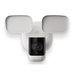 Alarm.com ADC-V729 | Floodlight Camera for Outdoors, 3000-Lumen, 2-Way Audio, White