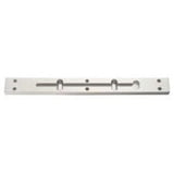 Alarm Controls AM6300 | Door Lock Drop Down Plate, 10-1/2" Length X 1-1/2" Width X 1/2" Thickness, Clear Anodized, For 1200 Lb Single Magnetic Lock