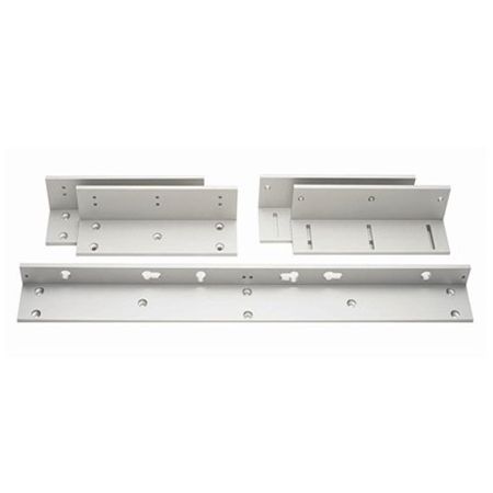 Alarm Controls AM3370DURO | 3-Piece Bracket for 600 lb Single Magnetic Locks- Duranodic Finish
