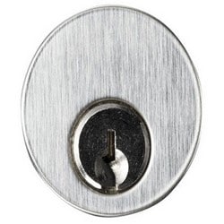 Alarm Controls CY-1A | Mortise Cylinder, Keyed Alike, 1-1/8" Cylinder, 1" Cam, With  2  Key