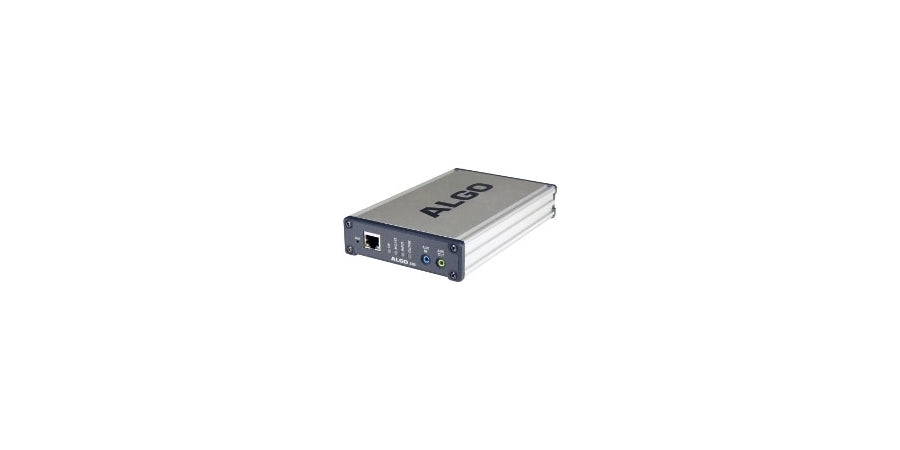 Algo Communication Products 8301 | IP Paging Adapter/Scheduler, 3.5 mm Jack , 48 V, 15.4 W