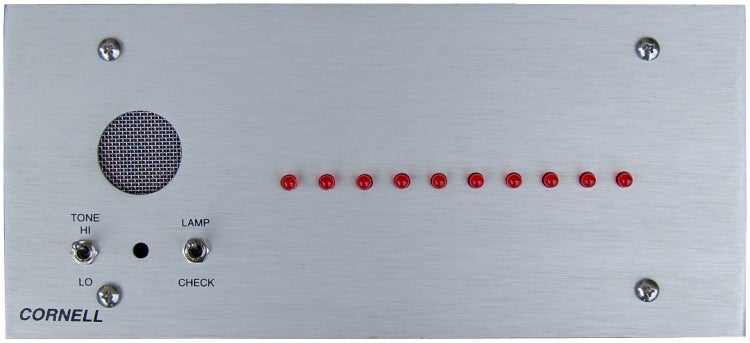 Alpha Communications A-4010M/AT | 10 Zone Visual Annunciator, UL
