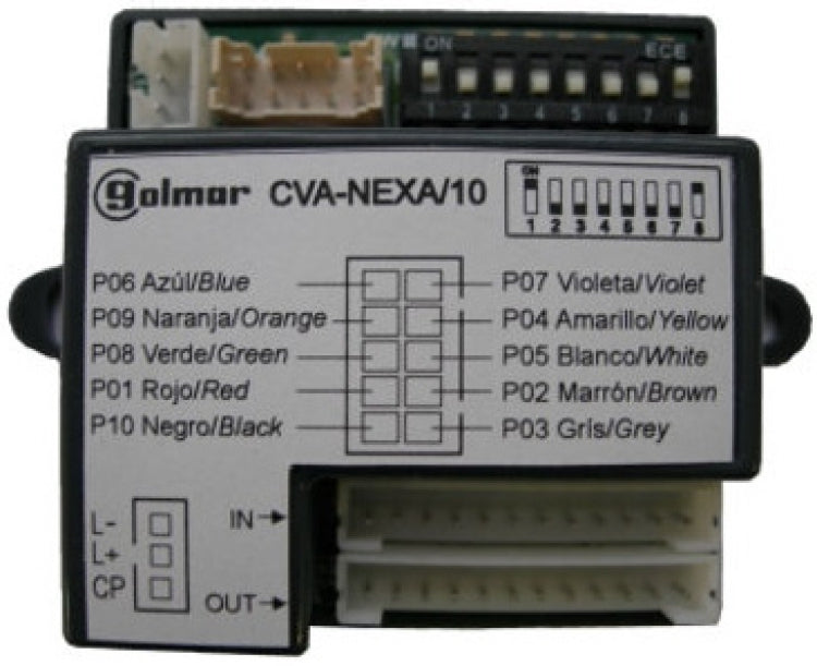 Alpha Communications CVA-NEXA/10 | 10 Push Button Encoder Module