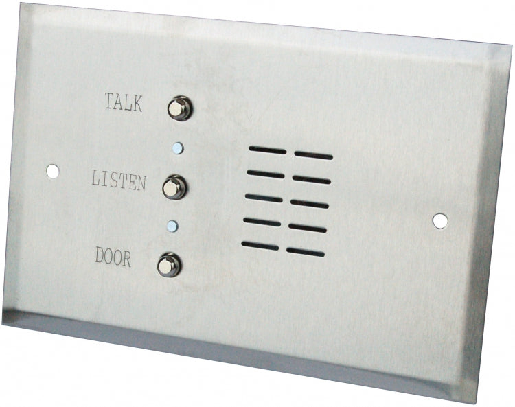 Alpha Communications IS485C | 4 Wire Apt Station - 8"W 5.5"H - Stainless Steel