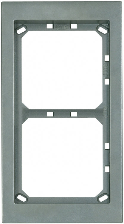 Alpha Communications MT2T | 2Hx1W Module Panel Frame - Titan