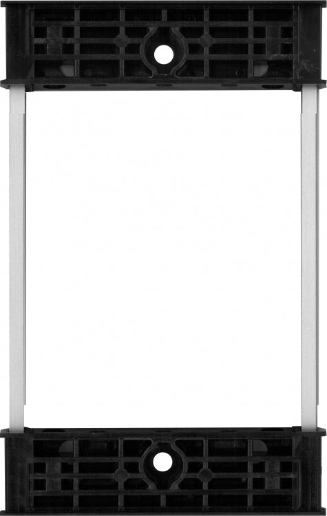 Alpha Communications N6001/AL | 1Hx1W Mod. Panel Frame - Nexa - AL