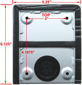 Alpha Communications N871/AL | 1Hx1W Surface Backbox - NEXA + RAINHD