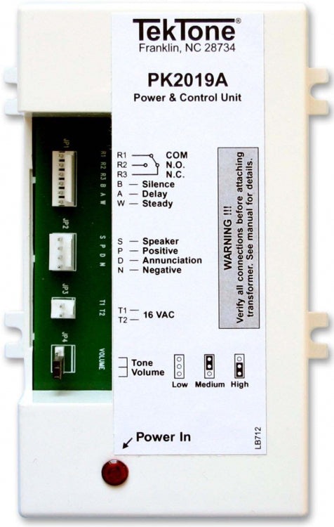 Alpha Communications PK2019A | Annunciator Controller, With Tone