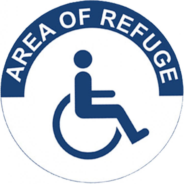 Alpha Communications RSN7045 | 17"Diam Round Floor Sign Decal